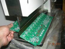 Automatic Pcb Depaneling Machine For Metal Board Cutting, Motorized Linear Blade Pcb Depanelizer