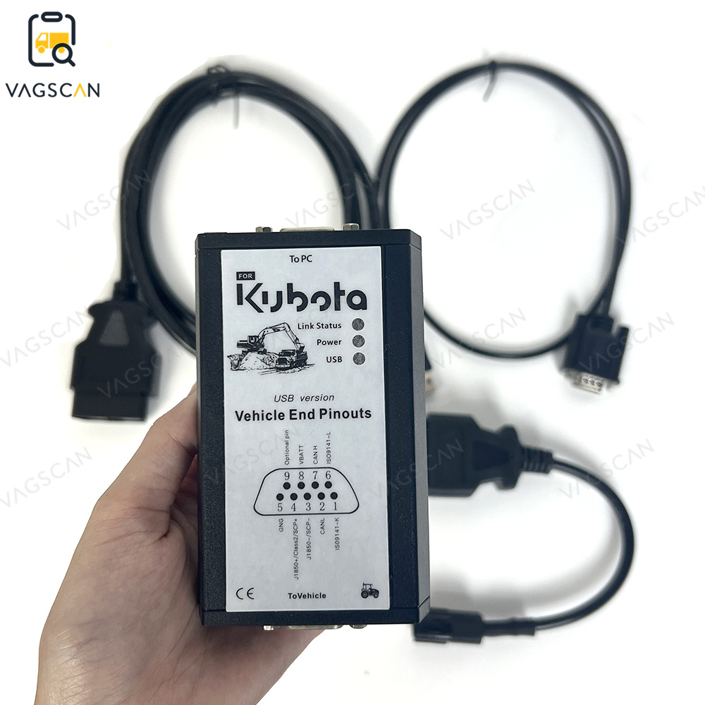 For KUBOTA DIAGNOSTIC KIT (PYTHON) kubota diagnostic software kubota diagmaster with Python interface with CF-19 laptop Full Set