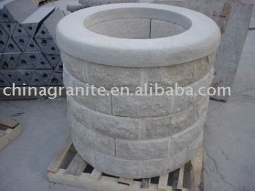 stone well carving