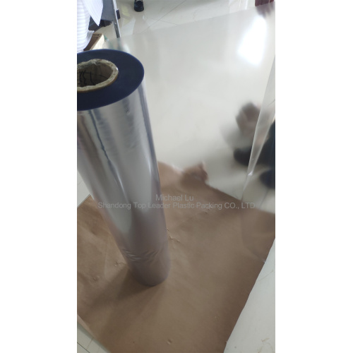 60microns clear pvc film with better tensile strength