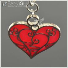 Hard enamel iron keychains