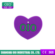 OIO Wholesale Factory Custom Garment Soft PVC Label