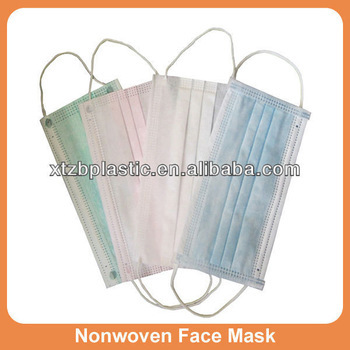 Hospital face mask/mask face/non woven face mask