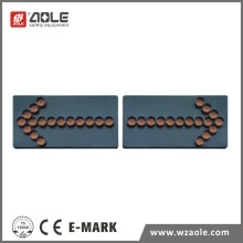 Traffic signal led arrow board