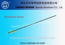 Aluminum arrow for shooting and hunting aluminium alloy arrow for archery bow