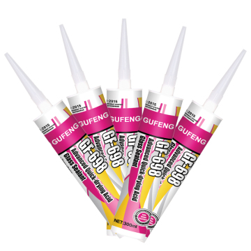 Glass doors and windows adhesive