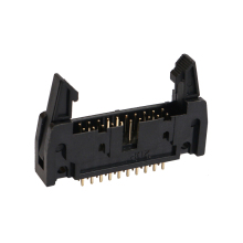 2.54mm Gold Flash Shrouded Ejector Header Connector