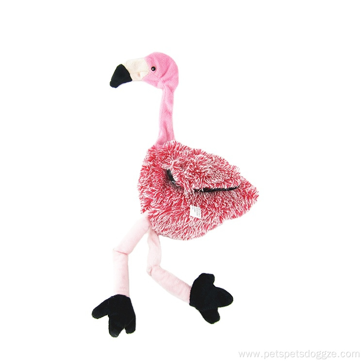 Cartoon squeaky bird pet toys holiday dog toy