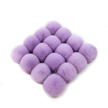 genuine rex rabbit fur pom poms fur pompons fur ball