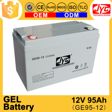 High technology agm gel battery 12v 95
