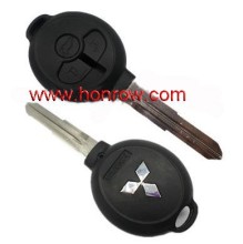 High quality key for mitsubishi pajero Mitsubishi 3 button remote key shell key cover for mitsubishi
