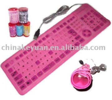 water proof silicone keyboard