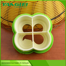 Made of food grade material clover sandwich cutter