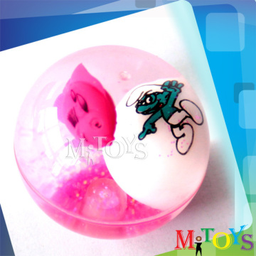 2014 Hot Sale Decorative Water Crystal Balls Water Filled Crystal Ball