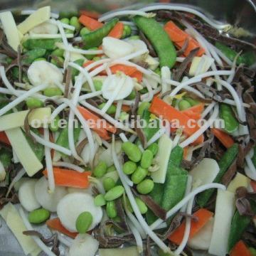 IQF mixed vegetable frozen oriental mixed vegetable