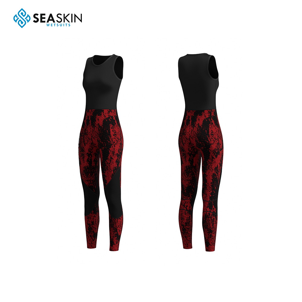 Seackin Womens Neoprene Spearfishing Wetsuits με Long John