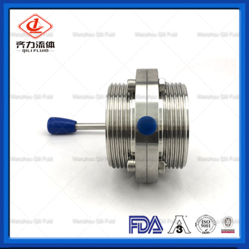 스테인레스 스틸 멀티 포지션 핸들 버터 플라이 밸브