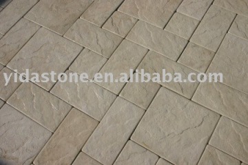 Natural paving stones