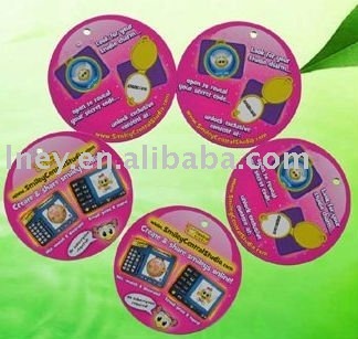 Color feeling temperature sticker