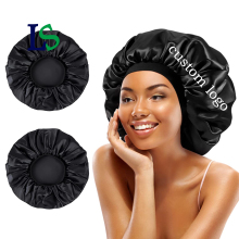 Custom Logo Silk Satin Braid Hair Wraps & Bonnets