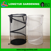 High quality durable round net collapsible laundry basket
