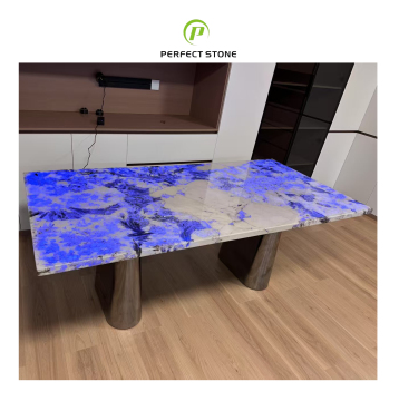 Luxury Stone Translucent Marble Slabs and Countertops