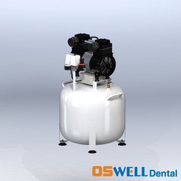 Dental Equipment Medical Air Compressor with Air Dryer Dental Oilless Air Compressor