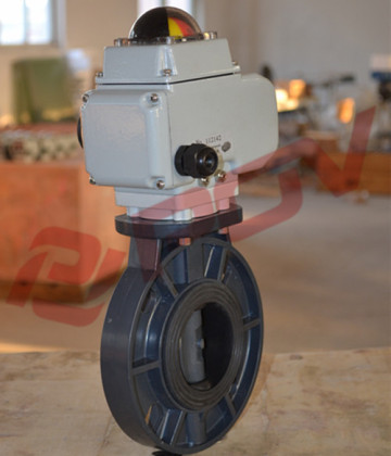 hot sale alkali proof plastic upvc butterfly valves