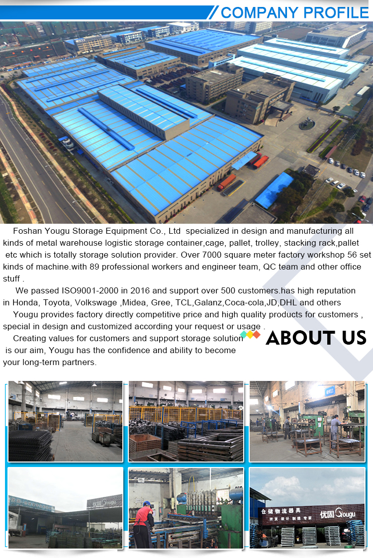 Hot Selling  Cargo & Storage Equipment Rolling Box For Warehouse