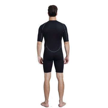 Wetsuit Lengan Pendek Zip Depan Seaskin untuk Menyelam