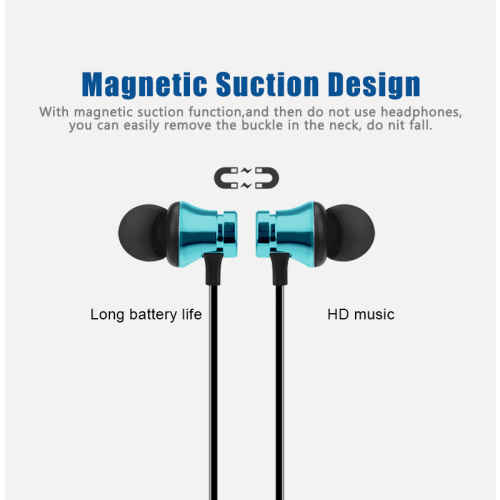 Bezprzewodowe słuchawki sportowe Magnetic
