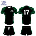 Jersey de rugby seca rápida personalizada