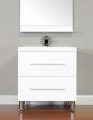 Phòng tắm hiện đại Mdf trắng Vanity cabinet