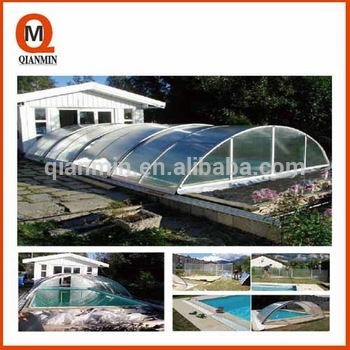 plastic swimming pool cover