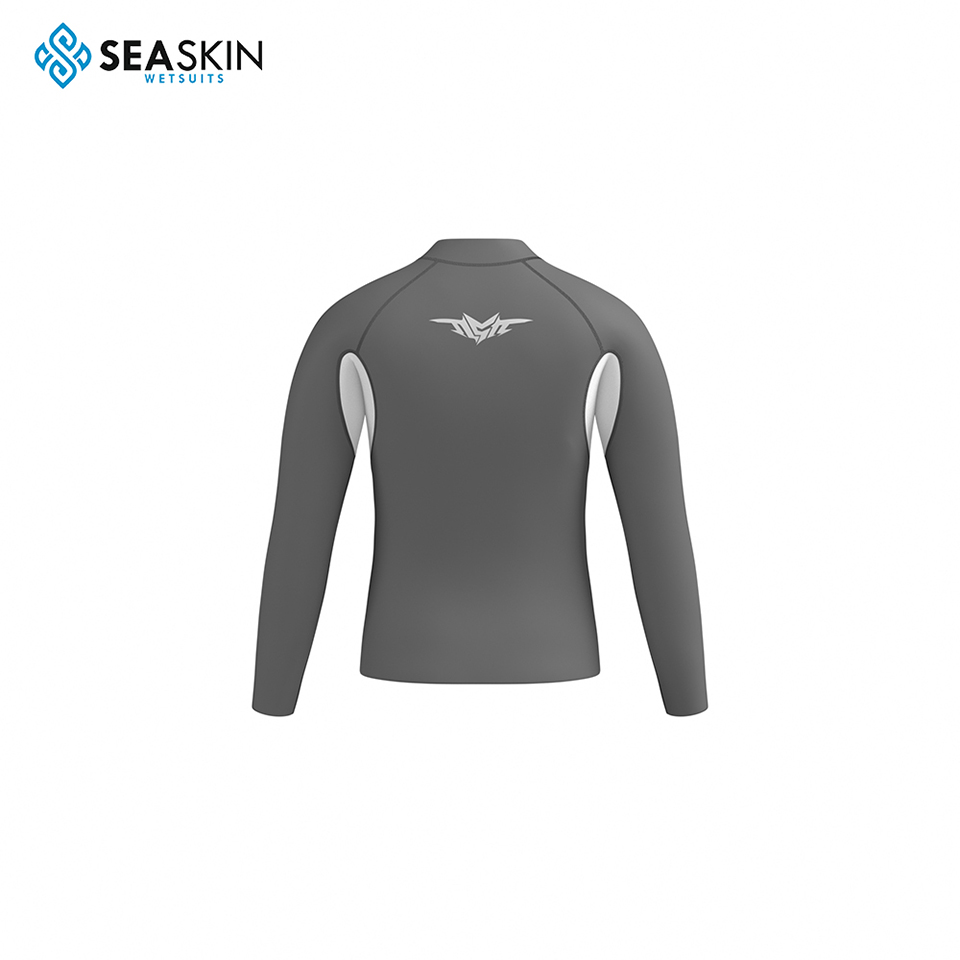 Seaskin Men 2 mm de 2.5 mm de chaqueta de surf de surf