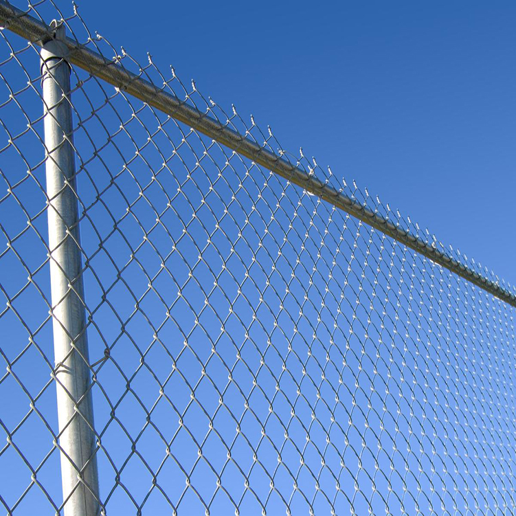 Galvanized Top Price  Chain Link Wire Fence