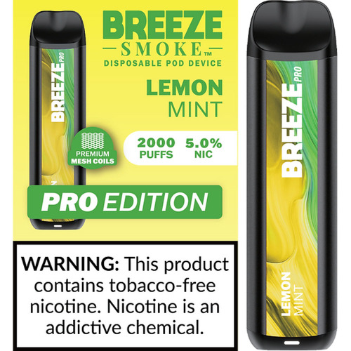 Custom Breeze Pro Vape 2000 Puff verfügbar