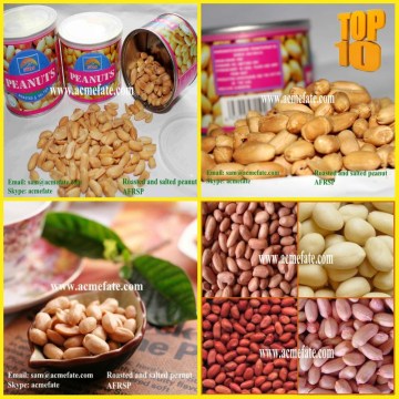 HACCP & ISO Salted and Roasted Peanut in tins in China