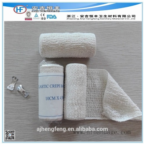 bandage zhejiang natural color elastic crepe bandage