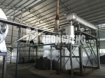 waste diesel oil distillation system