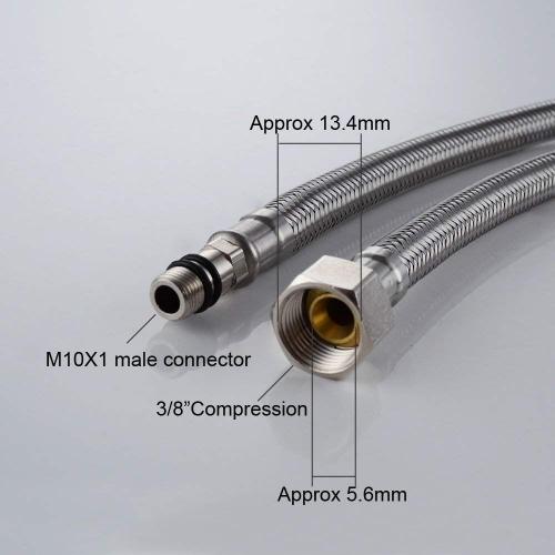 Amostra disponível de tubo flexível de aço inoxidável mangueira flexível ss e mangueira flexível de nylon