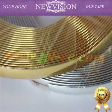 Auto Accessories Exterior 10mm Silver car chrome door trim