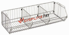 wire shelf dividers for stacking basket