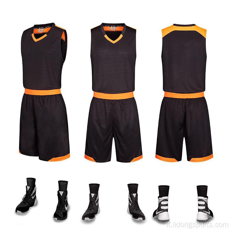 Sublimazione personalizzata Nuovo stile Basketball Uniforms