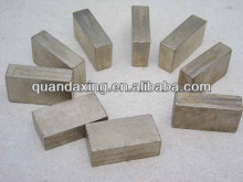Diamond segment for sandstone cutting