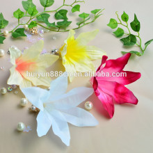 Factory direct sell cheap artificial silk lily flower head