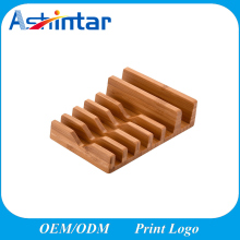 Desktop Organizer Space Saving 6 in 1 Bamboo Stand Charging Holder