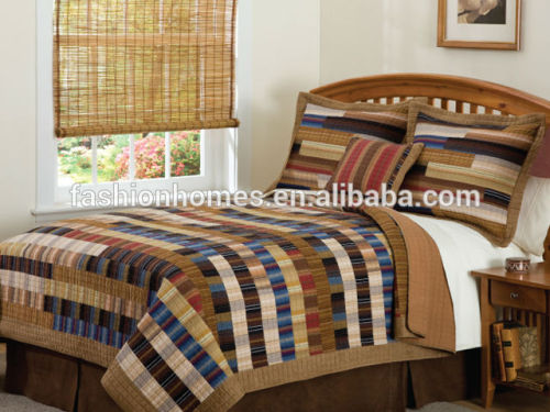 Microfiber/Cotton Patchwork Indian Bedspreads And Quilts