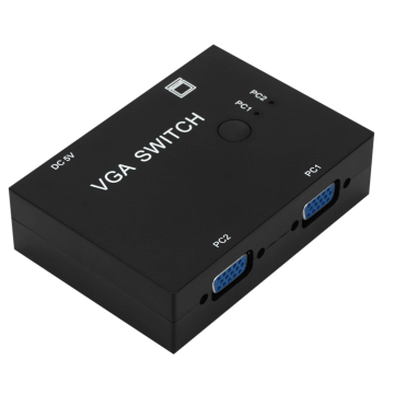 2-in-1 VGA Switcher: Share 1 Display Between 2 Hosts