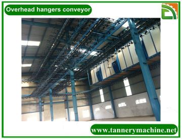 Tannery Hanger Conveyor for Raw Dry Cow Hides